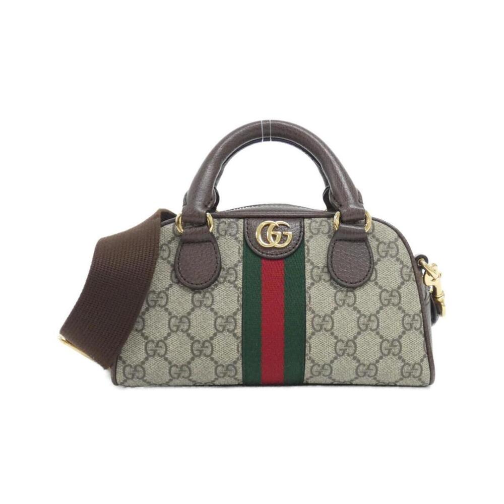 Gucci Ophidia bag signature GG Supreme canvas Web Brown